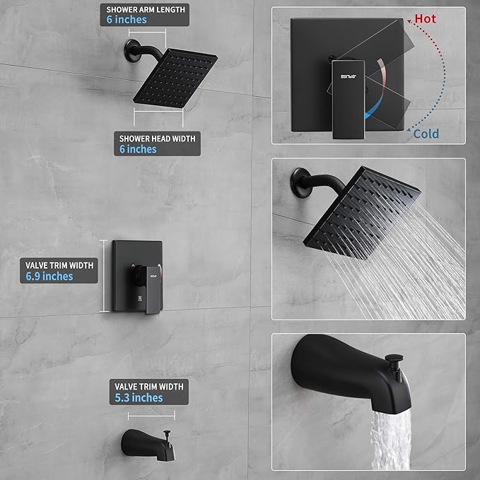 Esnibia Shower Set