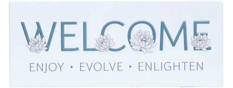 Metal Welcome Sign