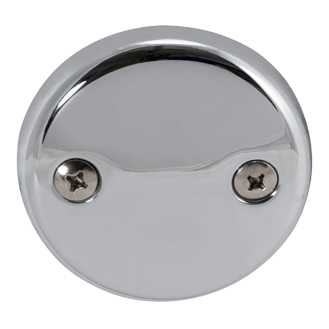 AquaPlumb Overflow Face Plate-Chrome