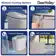 Smart Bidet Toilet- Quiet Closed, Heated Seat Sensor Auto, Foot Kicked and Blackout Flush