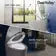 Smart Bidet Toilet- Quiet Closed, Heated Seat Sensor Auto, Foot Kicked and Blackout Flush