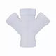 4X3 PVC DWV Double WYE