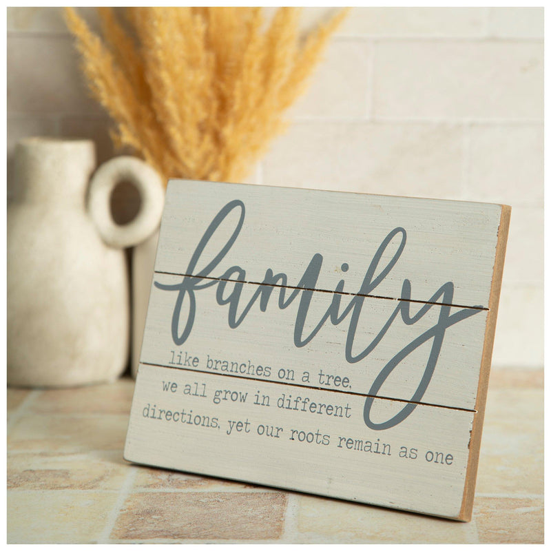 Family Tree Rooted Sign
