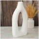 Halo Ring White Vase