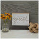Be Our Guest Sign