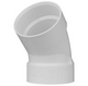 LP323-030 - 3” PVC DWV STREET 1/8 BEND