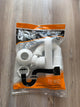 EVERFLOW P-Trap with Adapter Flexcraft 1-1/4" - White Tubular & Drainage (P12815A)