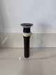 EVERFLOW Raven One Touch Pop-Up Drain For Vessels with Overflow (Matte Black - 30-06MB Chrome Plated)