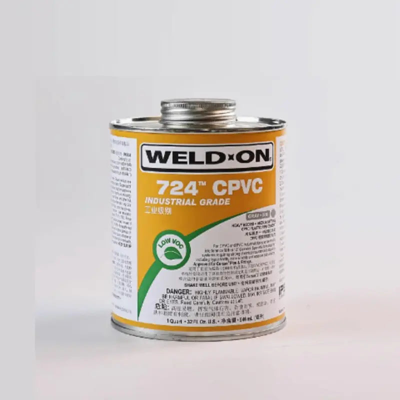 Weld On 724 CPVC | 1 Pint - 16 Fl. Oz. (Orange)