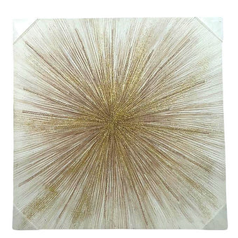 Gold Glitter Painting