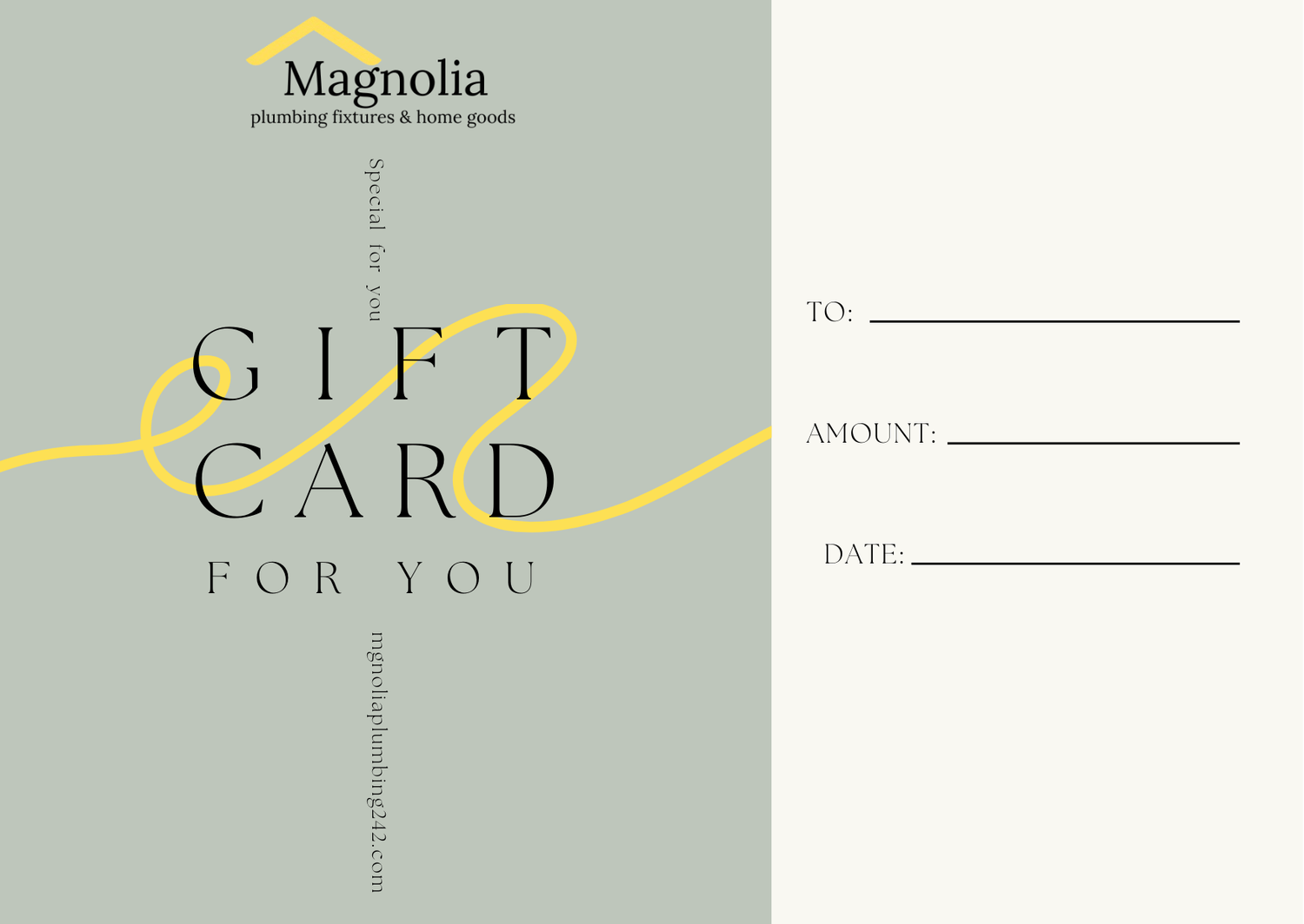 Magnolia's Gift Card