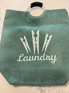 Laundry Tote Green