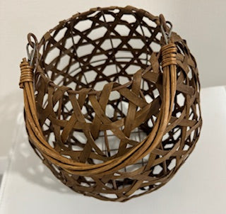Wood Net Table Decor
