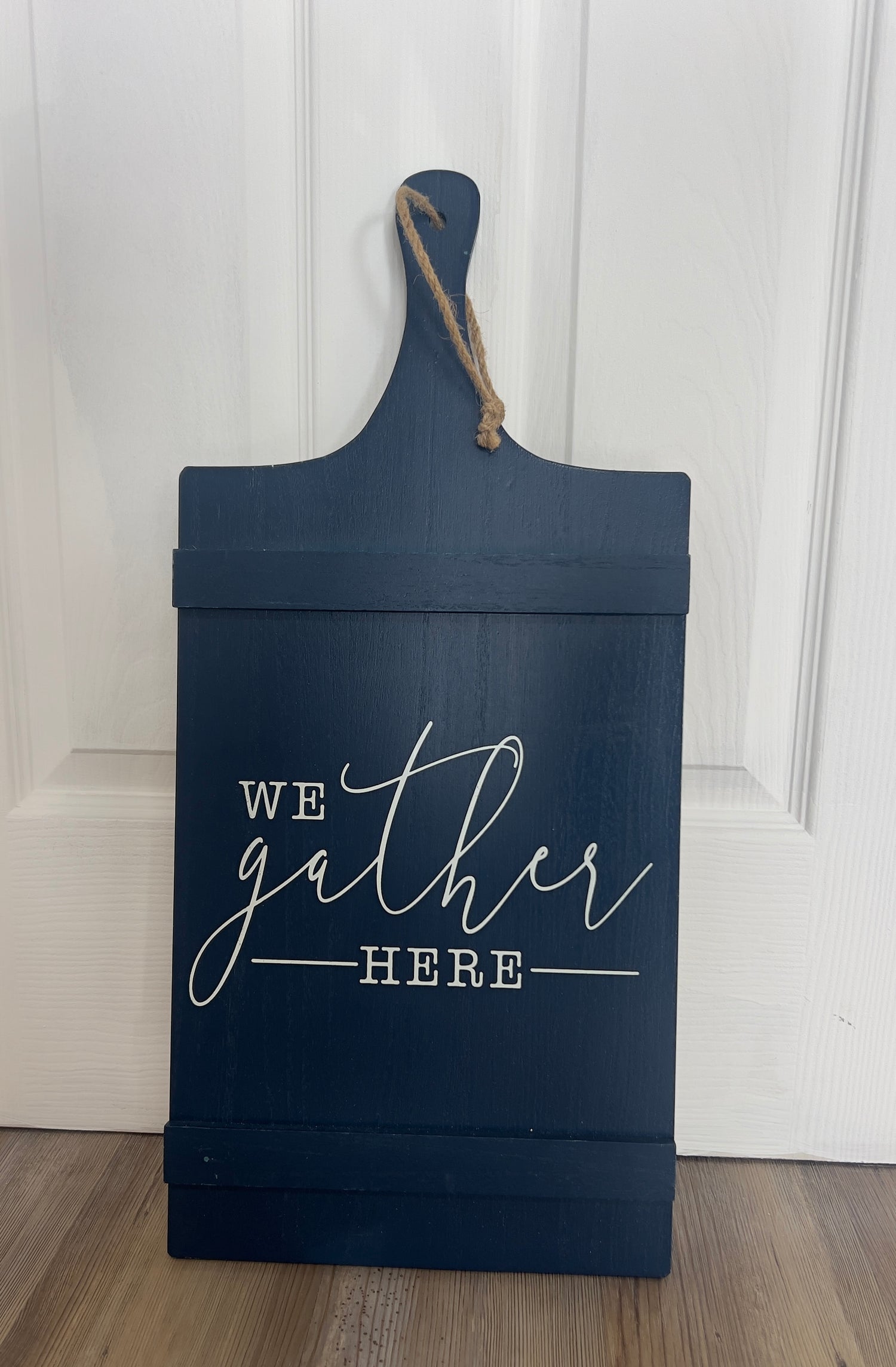 We Gather Here Sign