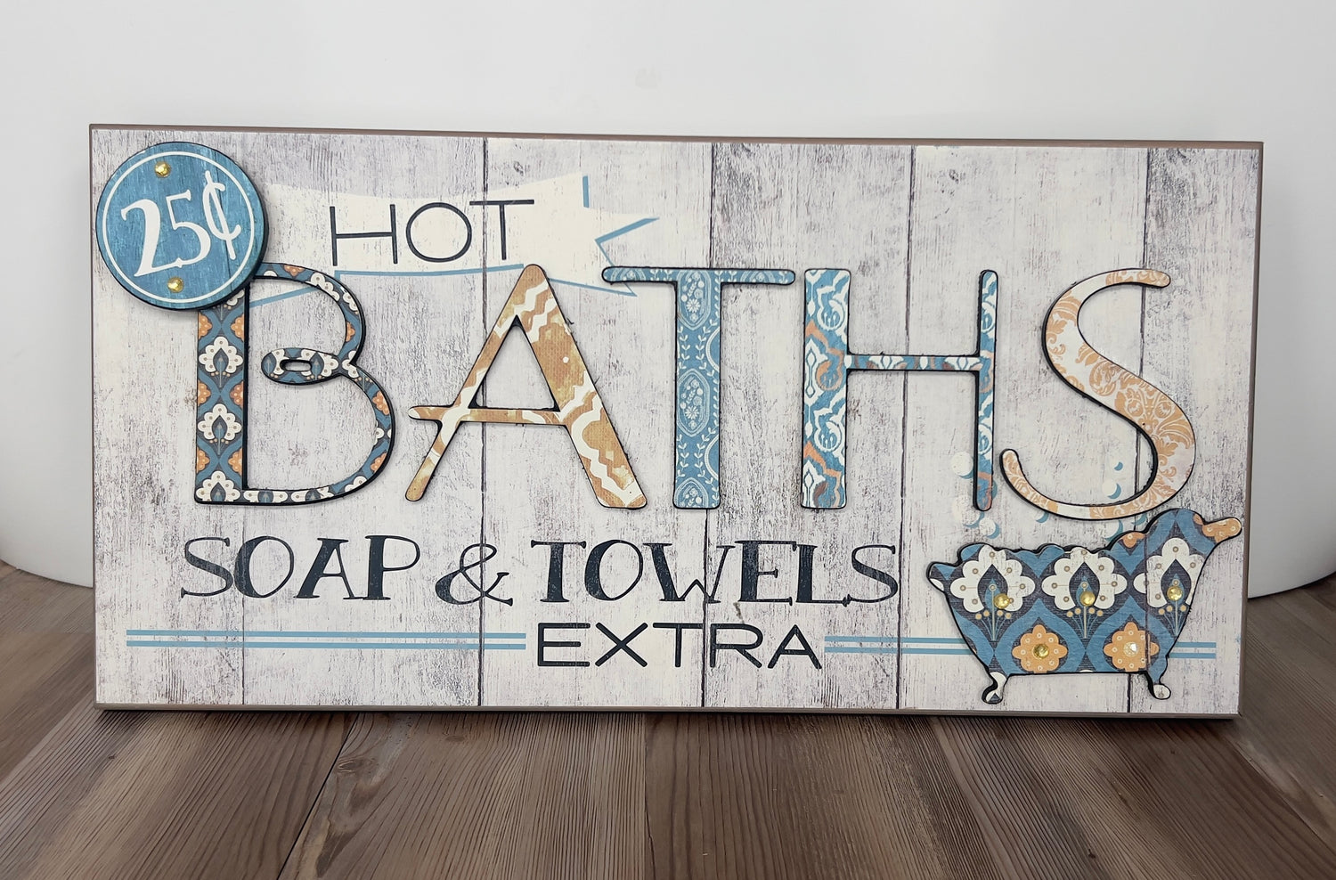 Hot Baths Sign