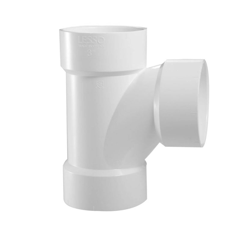 LP400-020 2 PVC DWV SAN TEE