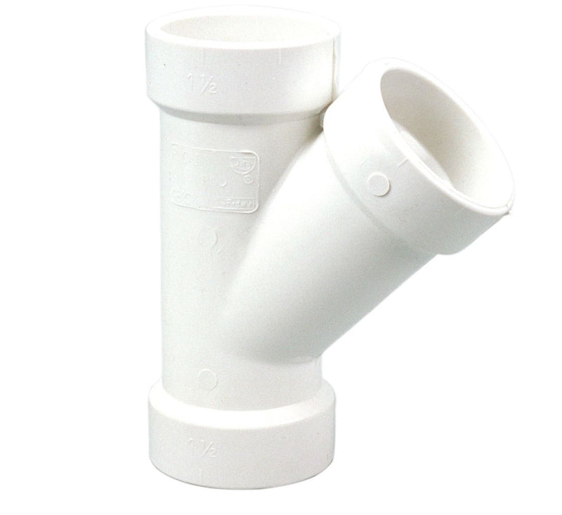 LP600-020 2 PVC DWV WYE