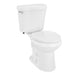 Glacier Bay Pro Series Single Flush RoundToilet (White)