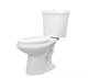 Glacier Bay Pro Series Dual Flush Elongated Toilet (White)