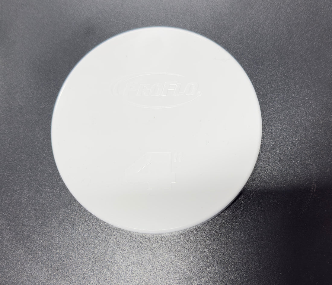4” DWV High Pressure PVC Test Cap – Magnolia