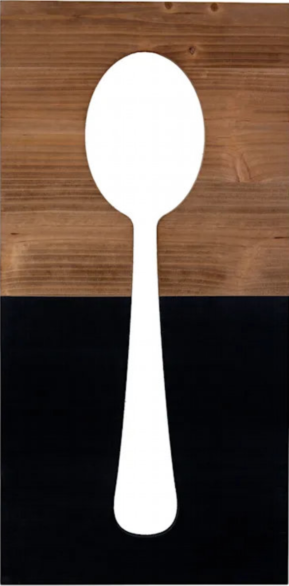 Wooden Fork and Spoon Set