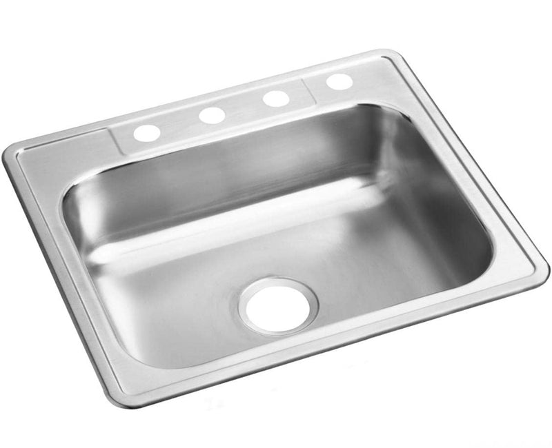 Single Bowl Kitchen Sink 7" Deep