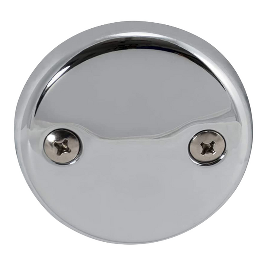 AquaPlumb Overflow Face Plate-Chrome