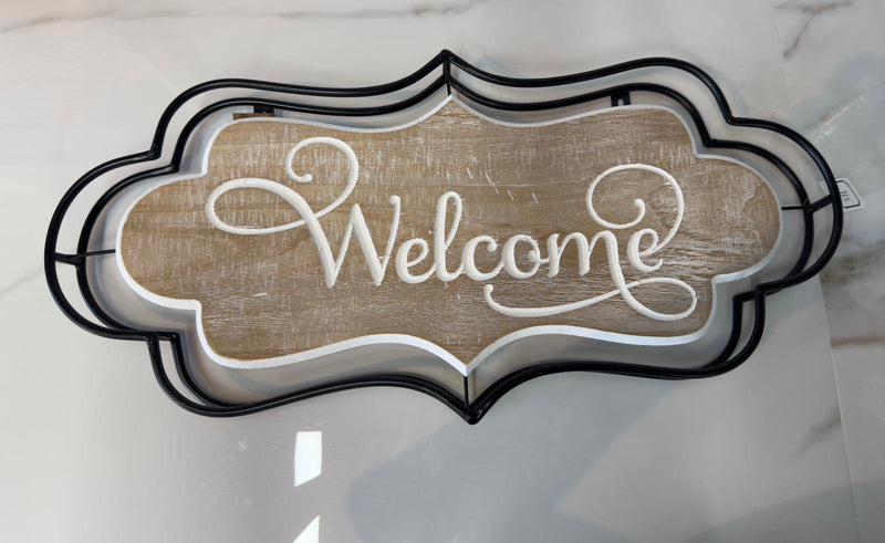 Welcome Wall Decor Sign