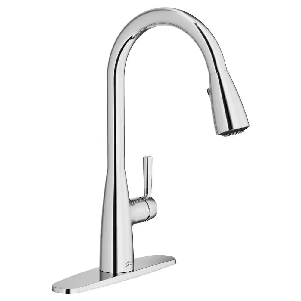 American Standard Fairbury 2S Single-Handle Pull-Down Sprayer Kitchen Faucet in Polished Chrome (1005437598)