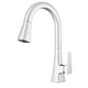 Pfister Maximillion Single Handle 15.1875 in. H Pull Down Sprayer Kitchen Faucet with 360° Spout Swivel in Polished Chrome (F-529-7MX12C)
