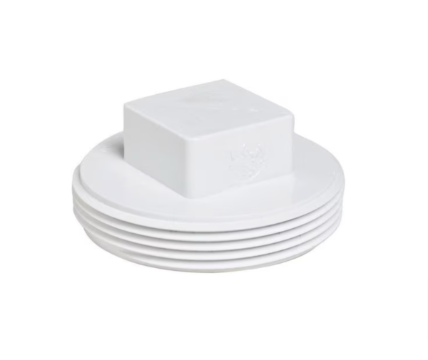 LP106-040 4" PVC DWV MPT PLUG
