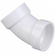 LP321-015 1-1/2 PVC DWV 1/8 BEND