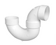 LP706X-015 1-1/2 PVC DWV P TRAP