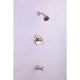 Premier Creswell Single Handle Tub and Shower Faucet Set (Chrome)