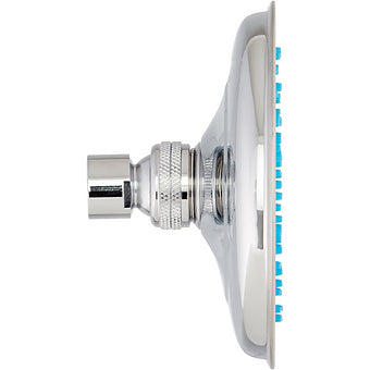 EZ-FLO-Brass Rainshower Shower Head - Chrome